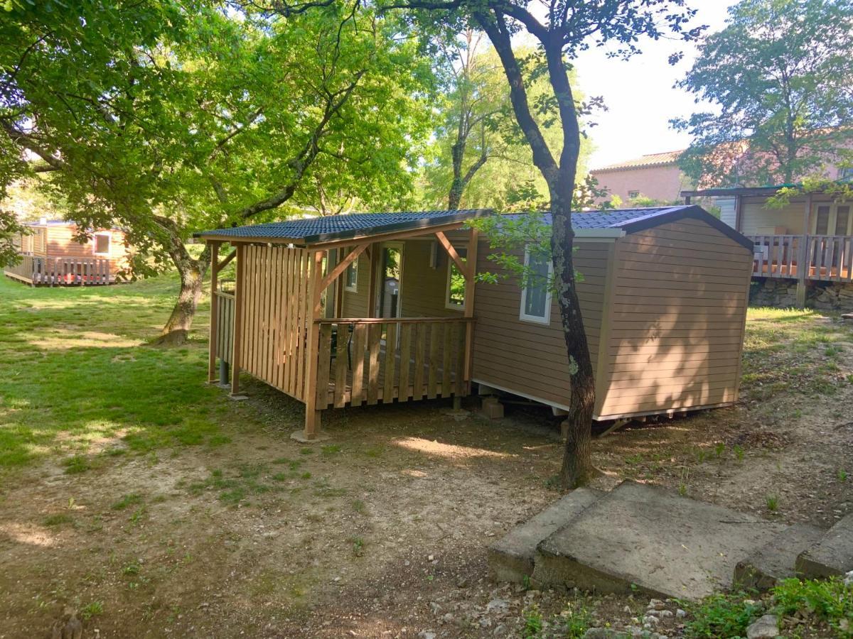 Camping Les Chenes Chauzon Exterior foto