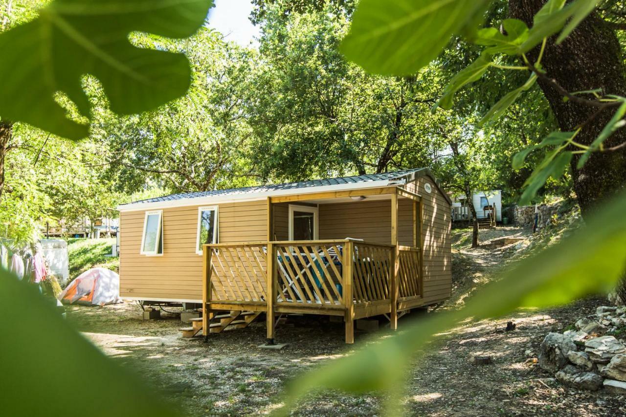 Camping Les Chenes Chauzon Exterior foto