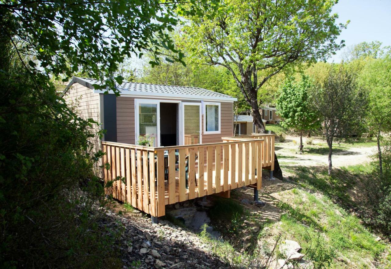 Camping Les Chenes Chauzon Exterior foto